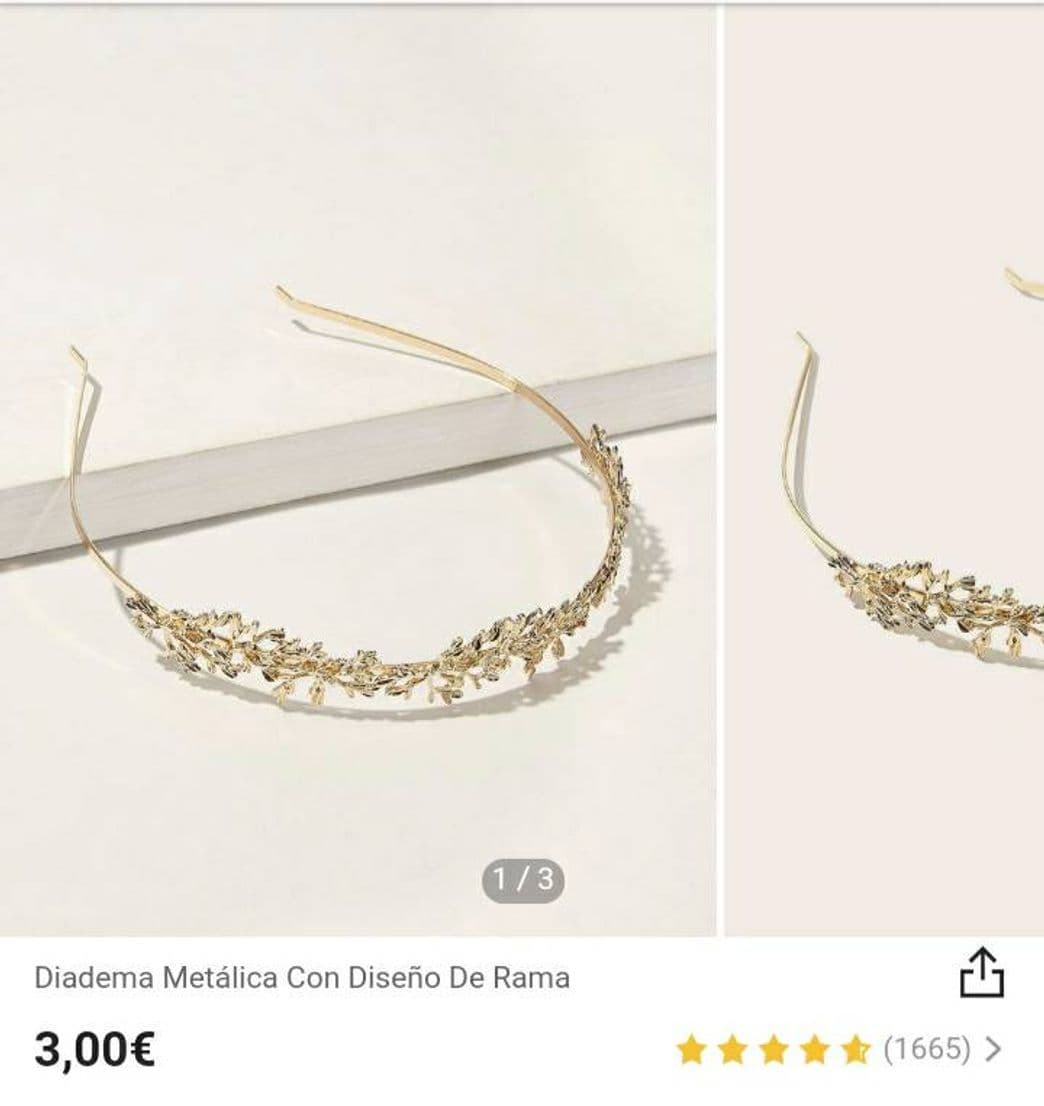 Moda Diadema metálica 