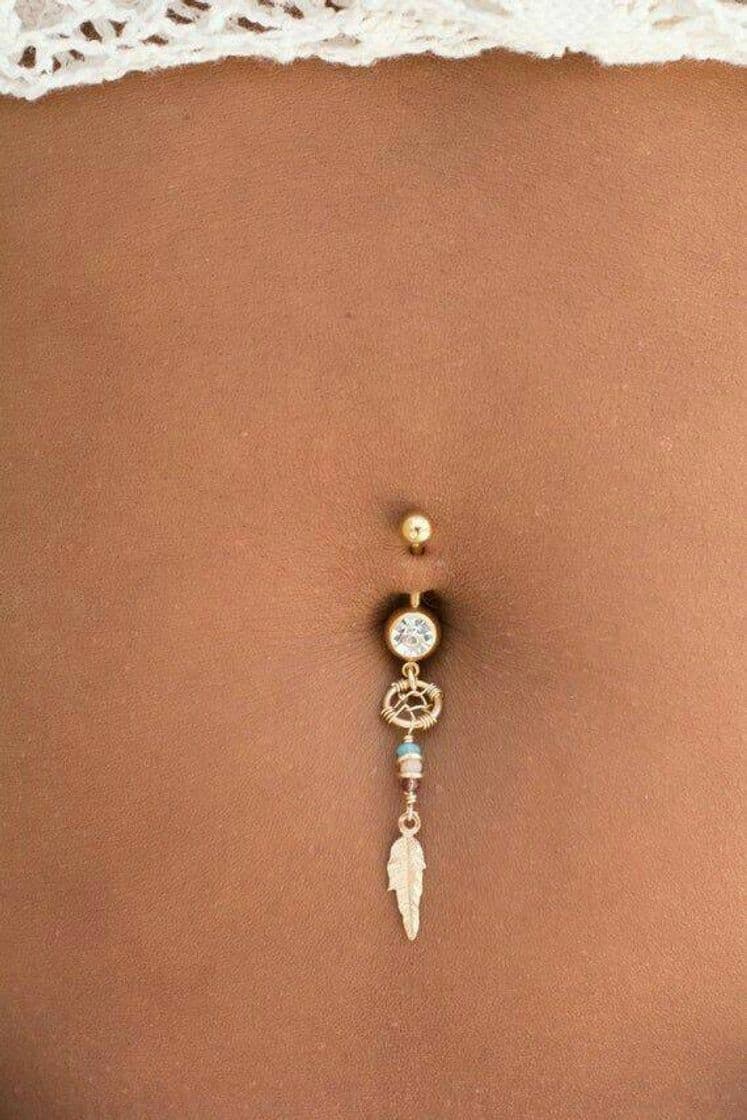 Moda Piercing diferente para umbigo✨