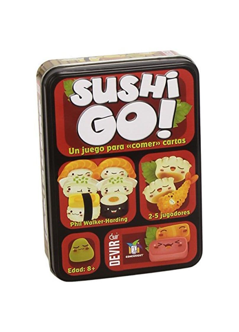 Product Devir- Sushi Go Juego de Mesa, Multicolor, Miscelanea