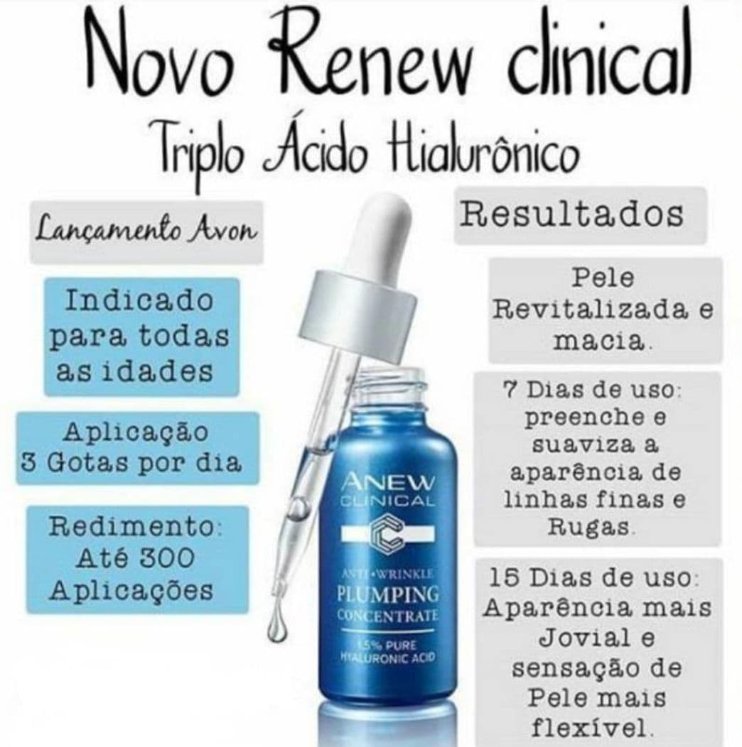 Fashion Concentrado preenchedor de rugas renew Clinical 