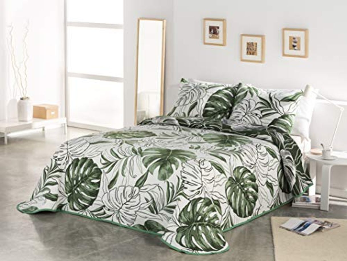 Producto Vialman Colcha de Entretiempo, Verde, 135 cm