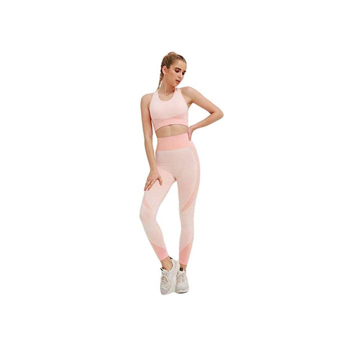 Moda Traje De Yoga Conjunto Deportivo Mujer Ropa De Entrenamiento Conjunto De Yoga Traje Deportivo De Mujer Camisa Deportiva Acolchada De Yoga Tops Para Mujer Ropa Deportiva Ropa De Gimnasia Para Muje