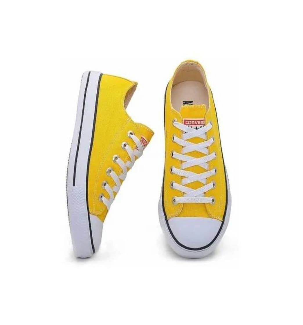 Moda All Star amarelo