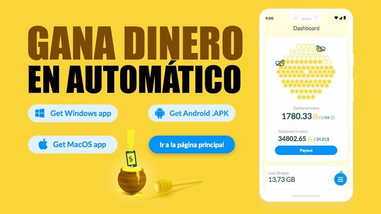 App Gana $5 dandole CLIC y también gana sin hacer nada.