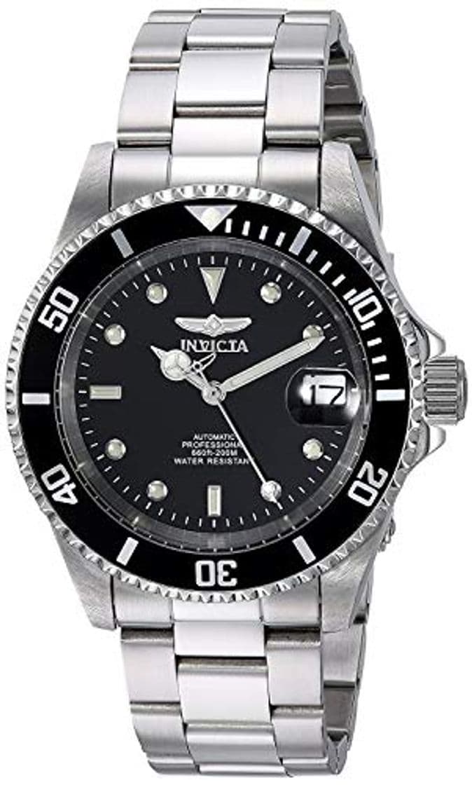 Fashion Invicta 8926OB Pro Diver Reloj Unisex acero inoxidable Automático Esfera negro