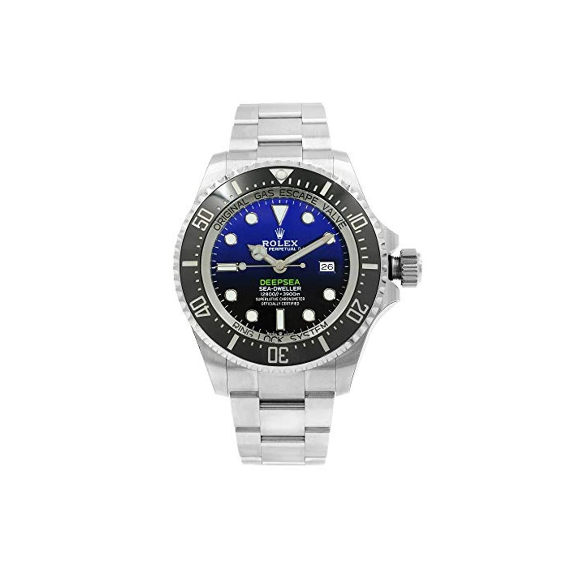 Fashion Rolex 126660BLSO Deepsea D-Blue Dial - Reloj automático para Hombre