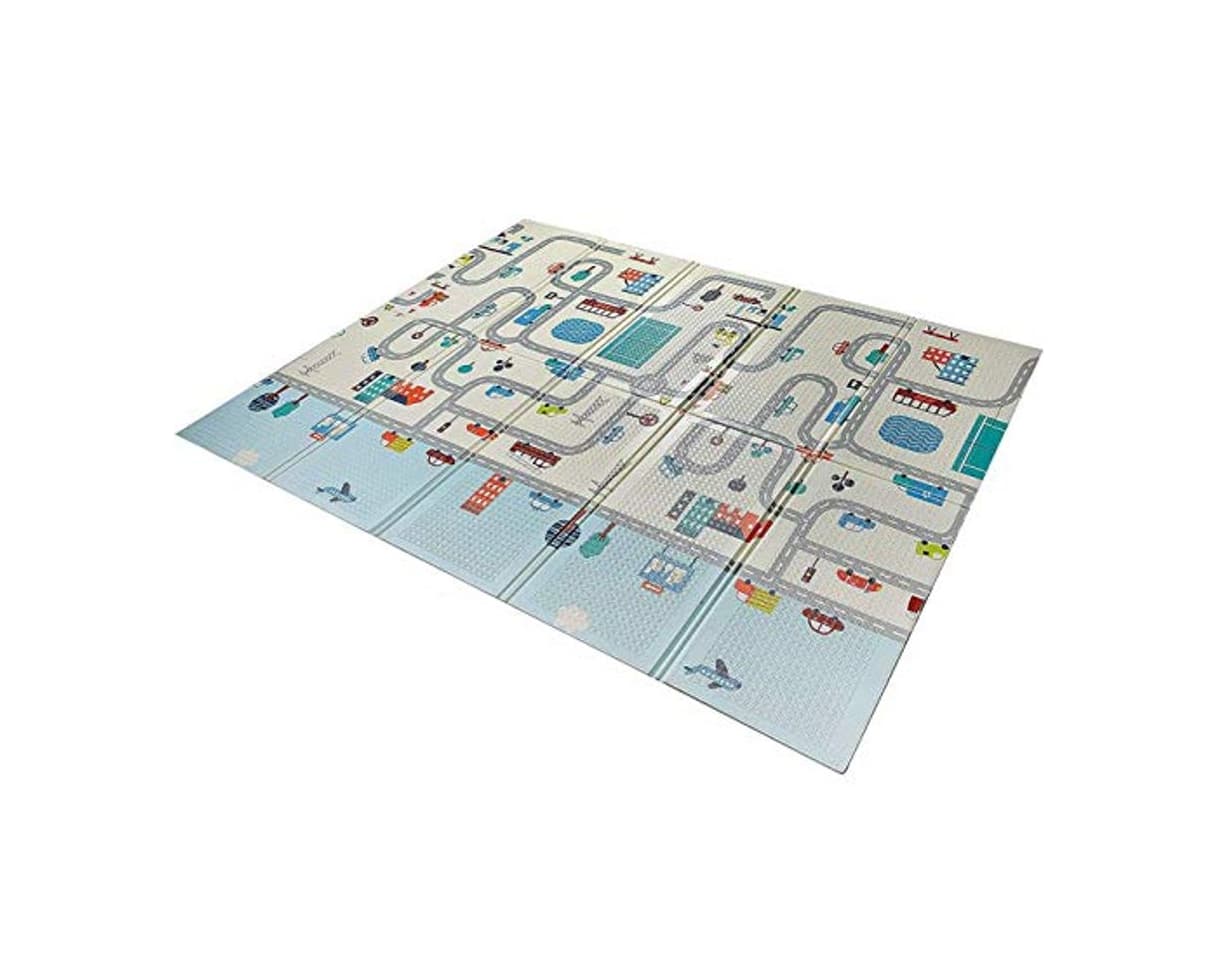 Product Babify Alfombra de Juegos Reversible XL/Colchoneta Infantil Plegable