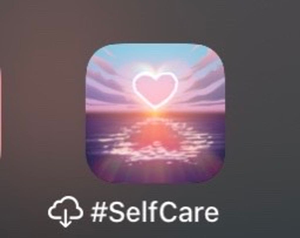 App #SelfCare