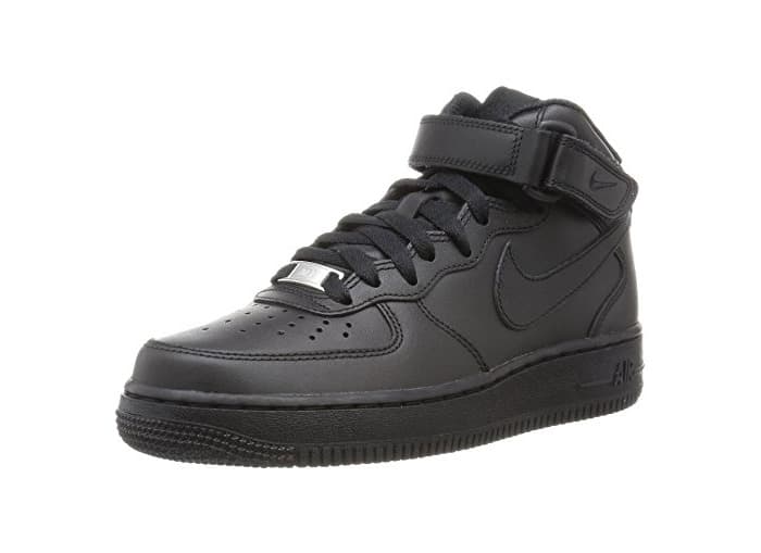 Moda Nike Air Force 1 07 Mid, Zapatillas Altas para Mujer, Negro