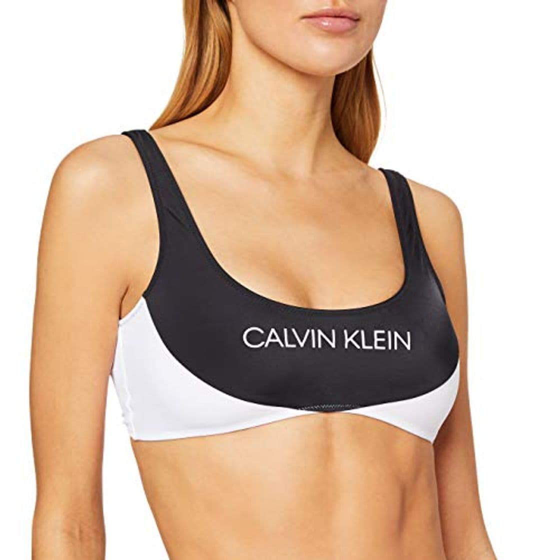 Product Calvin Klein Bralette Parte de Arriba de Bikini, Negro