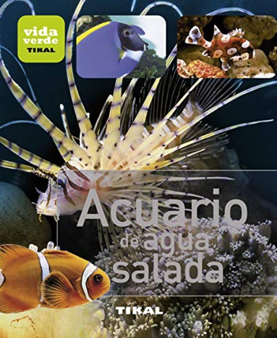 Libro Acuario de agua salada