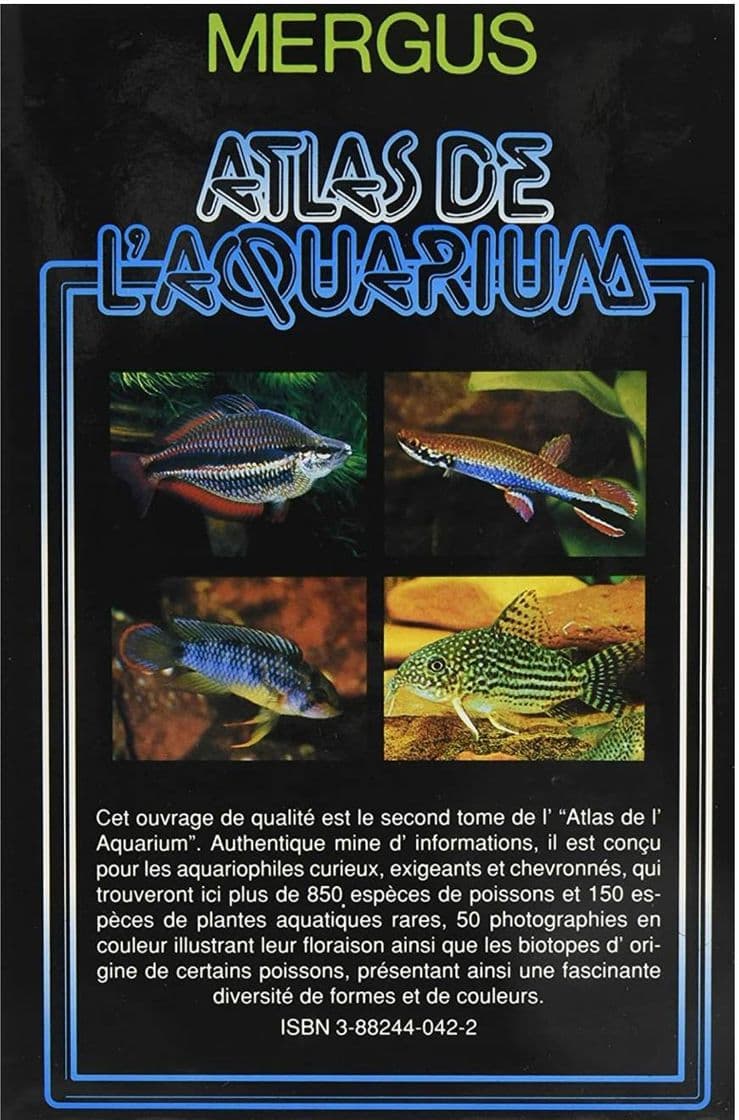 Libro Mergus - Atlas de acuario