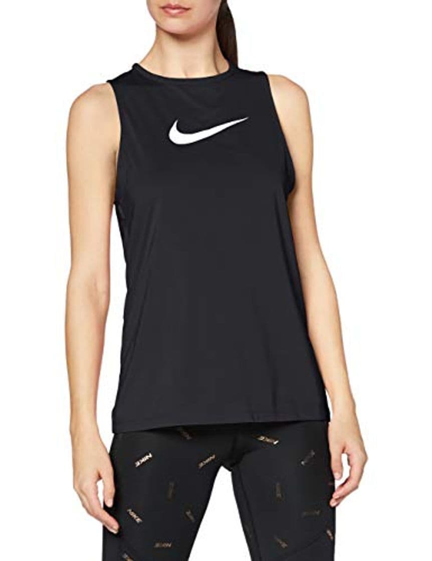 Product NIKE W NP Tank Essential Swoosh Camiseta sin Mangas, Mujer, Track Red/