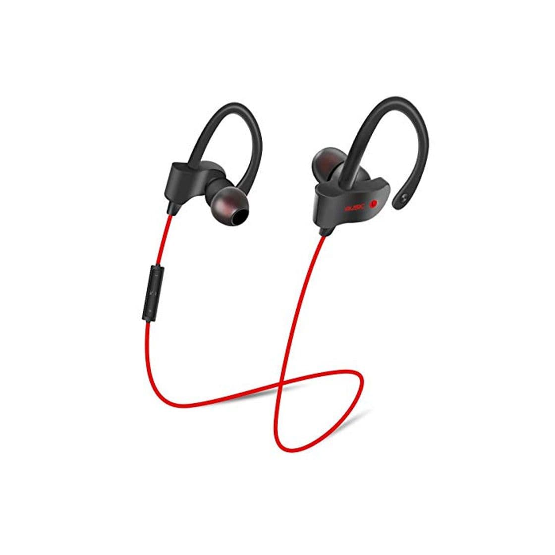 Product Auriculares Auriculares Deportivos Auriculares Deportivos Auriculares inalámbricos Fone de ouvido sem fio Bluetooth Bass Headset con micrófono para Rojo