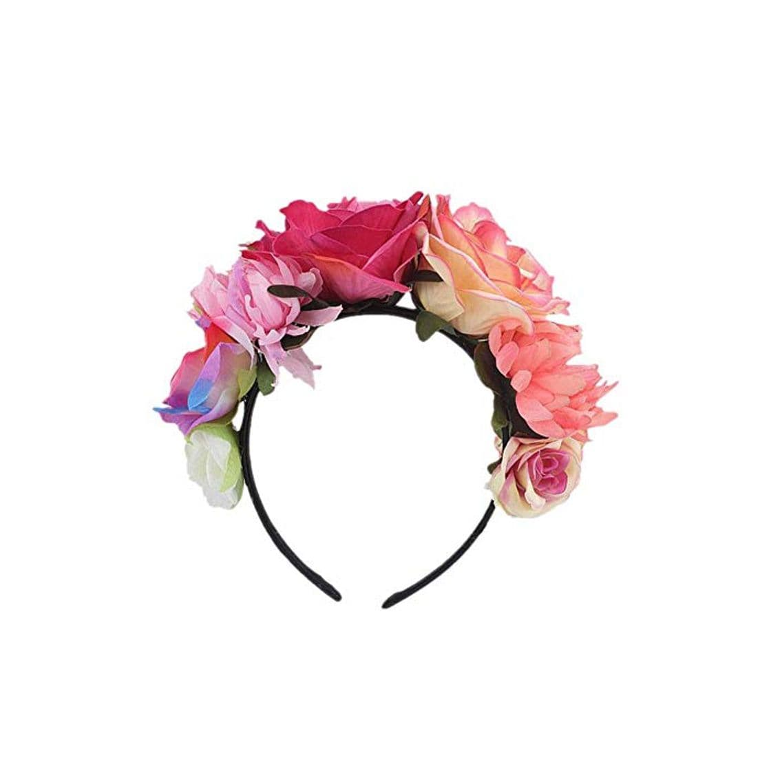 Product YAZILIND artificial Hortensia Flower corona headband Mori Girl guirnalda tocado fotografía accesorio