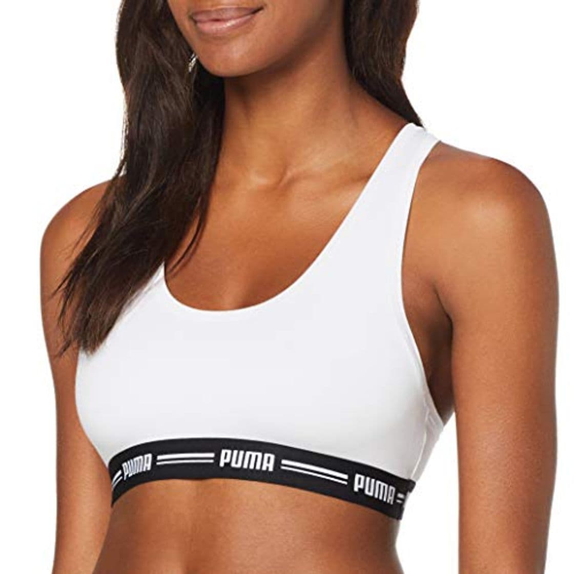 Product Puma - Sujetador básico - Básico - para Mujer Blanco Blanc