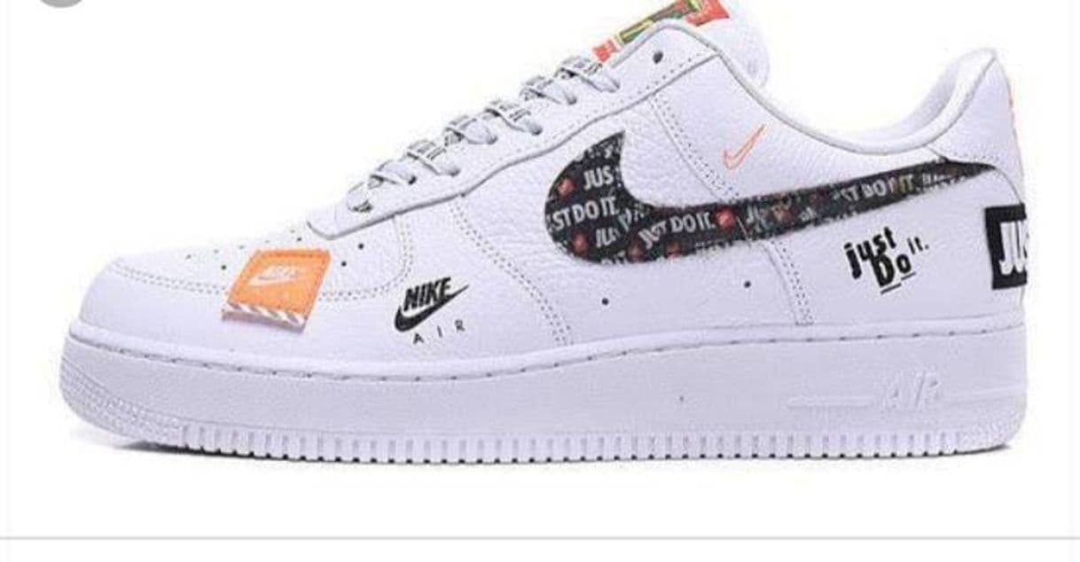 Fashion Tênis Nike Air Force 1 '07 Premium JUST DO IT - Sports Men