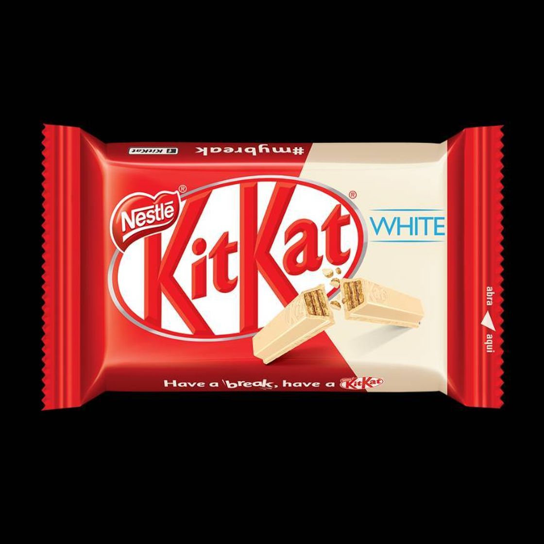 Moda Kit Kat (chocolate branco) 