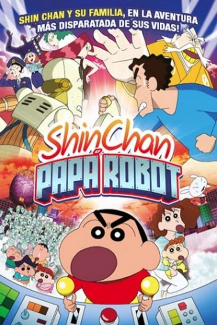 Película Crayon Shin-chan: Intense Battle! Robo Dad Strikes Back