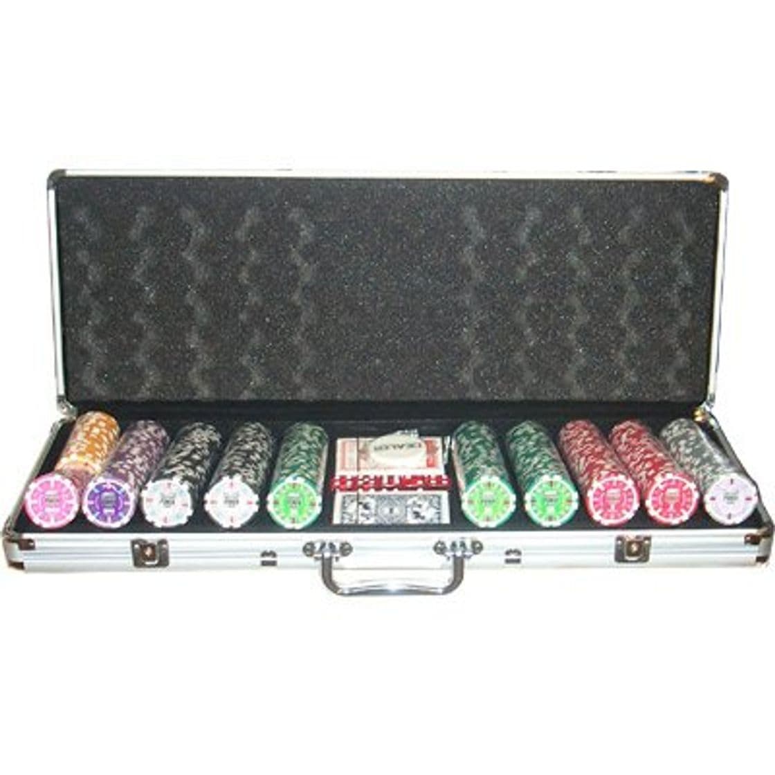 Product Set Poker Maletín 500 Jetons WSOP Replica 14 Gramm Low Stakes