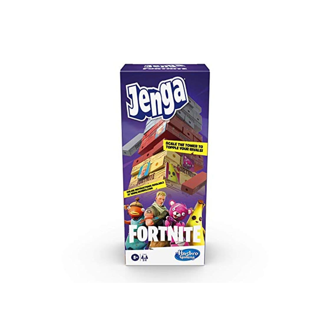 Producto Hasbro- Jenga edición, Bloque de Madera apilable Torre Juego para Fans de