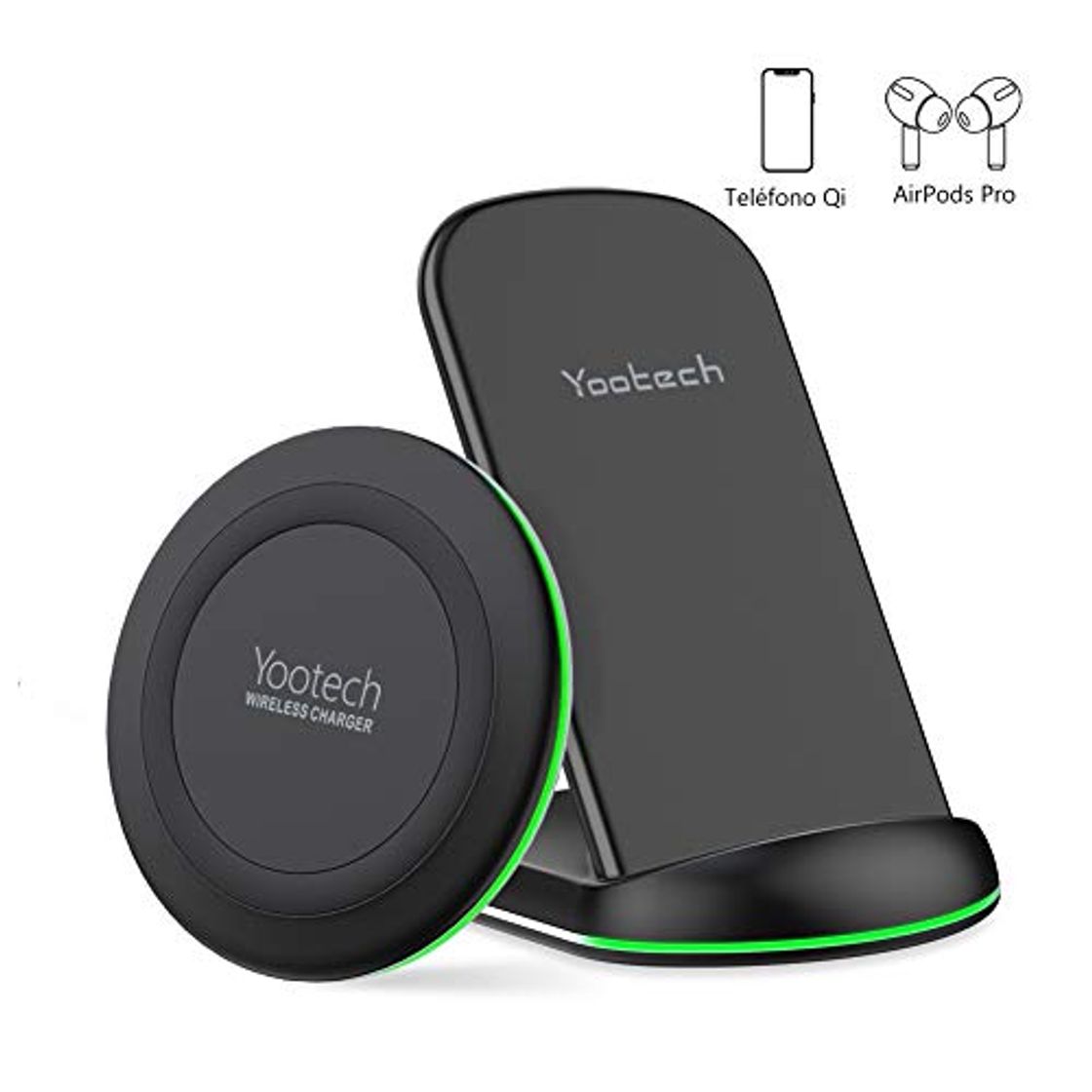 Electronic YOOTECH Cargador Rápido Inalámbrico