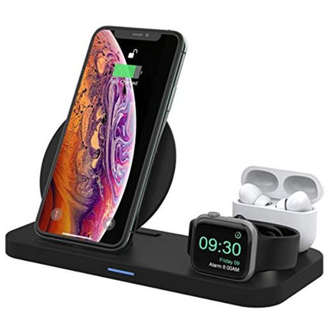 Producto Wonsidary 3 en 1 Cargador Inalámbrico para Apple Watch 5