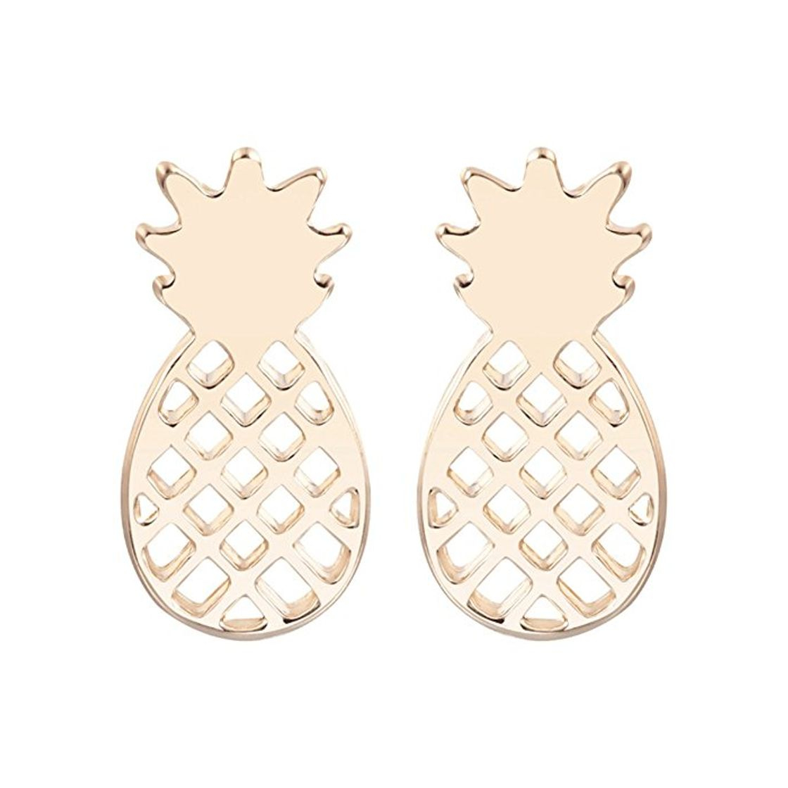 Product zmvise Stud Pendientes chapado en plata Brincos BFF Ear Stud Feather Dream