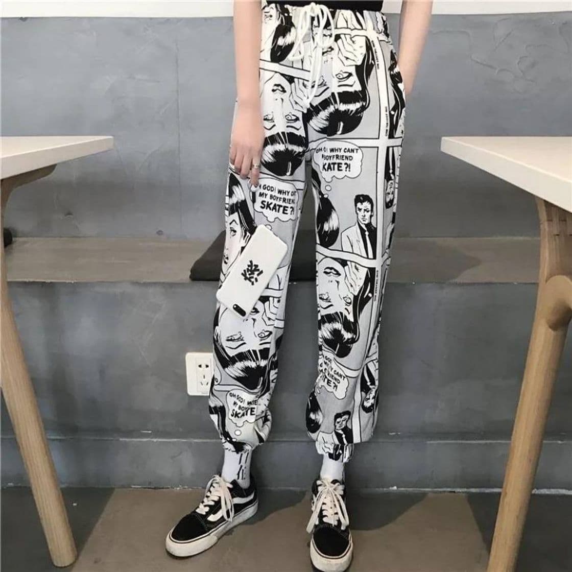 Fashion SOURPUFF COMIC STYLE PANTS