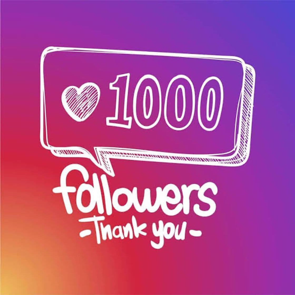 Moda 1000 followers