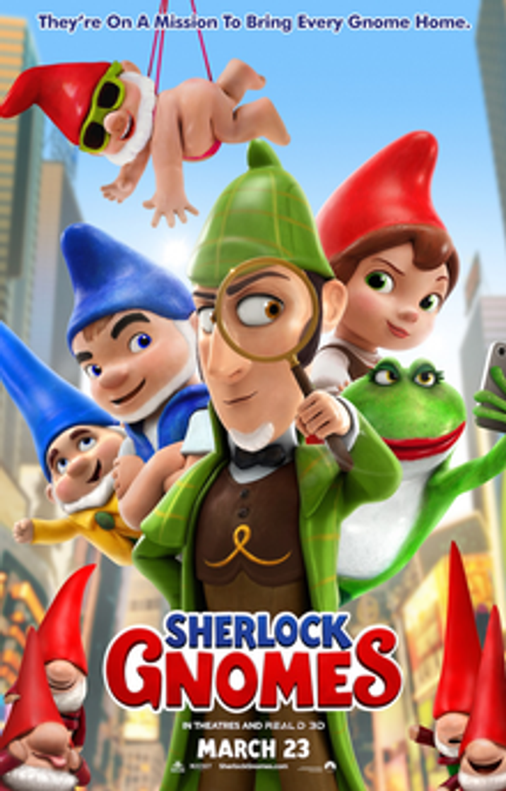 Moda SHERLOCK GNOMES 