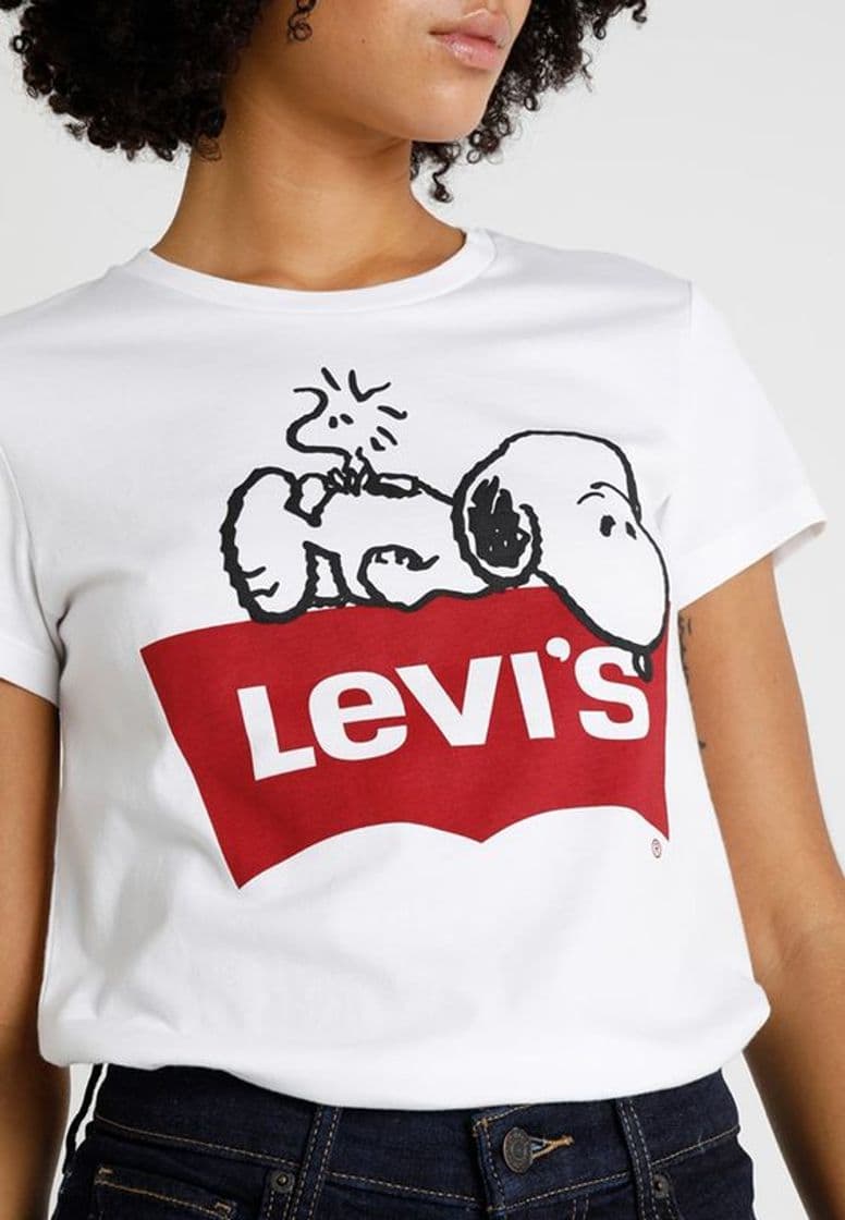 Product Levi's The Perfect Tee, Camiseta para Mujer, Blanco