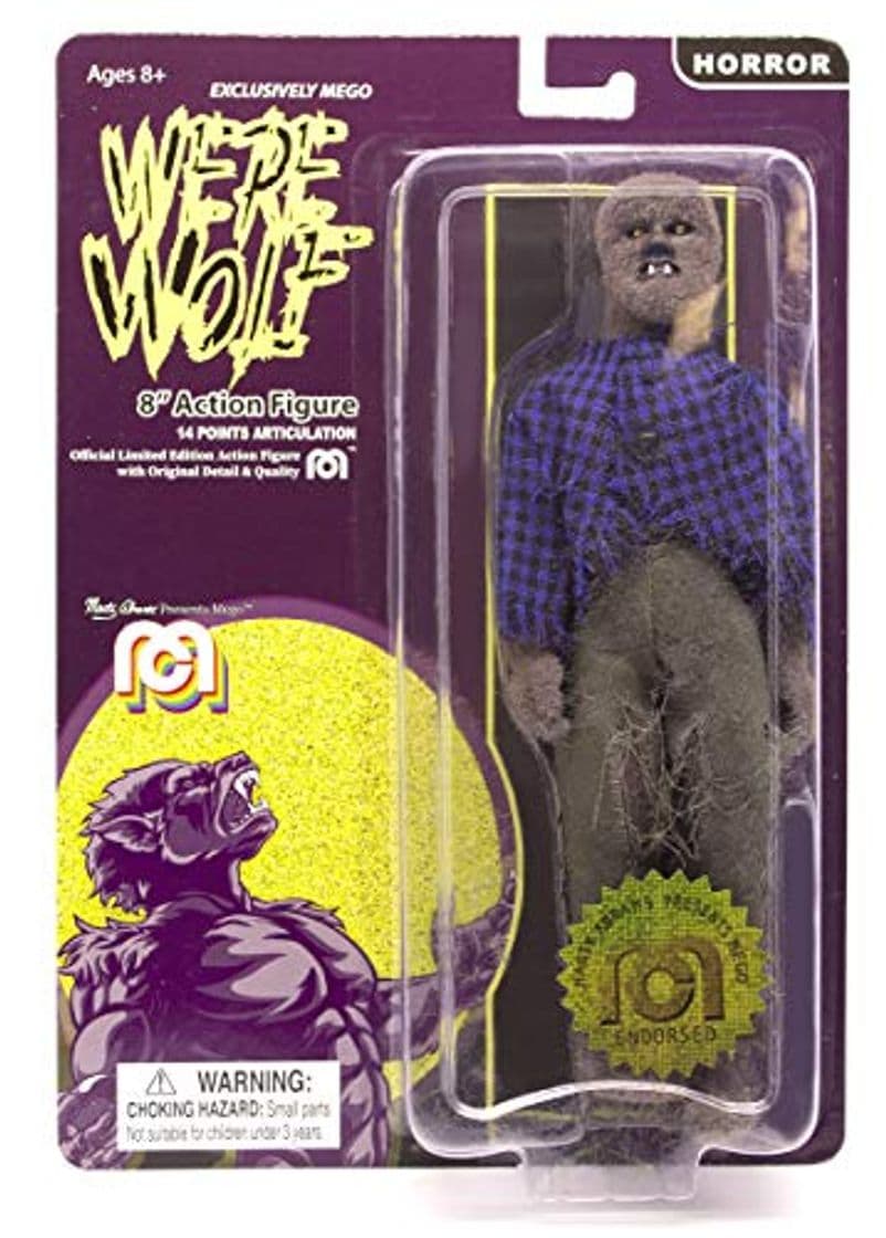 Producto Mego - Figura Hombre Lobo Flocada