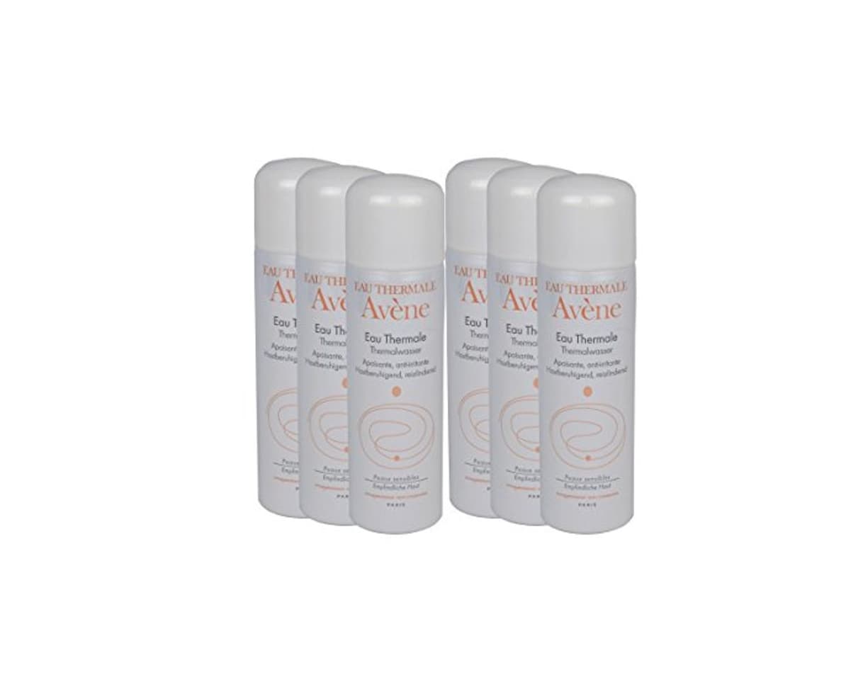 Producto avène Eau THERMALE Thermal Agua – 6 x 50 ml Sprühdose