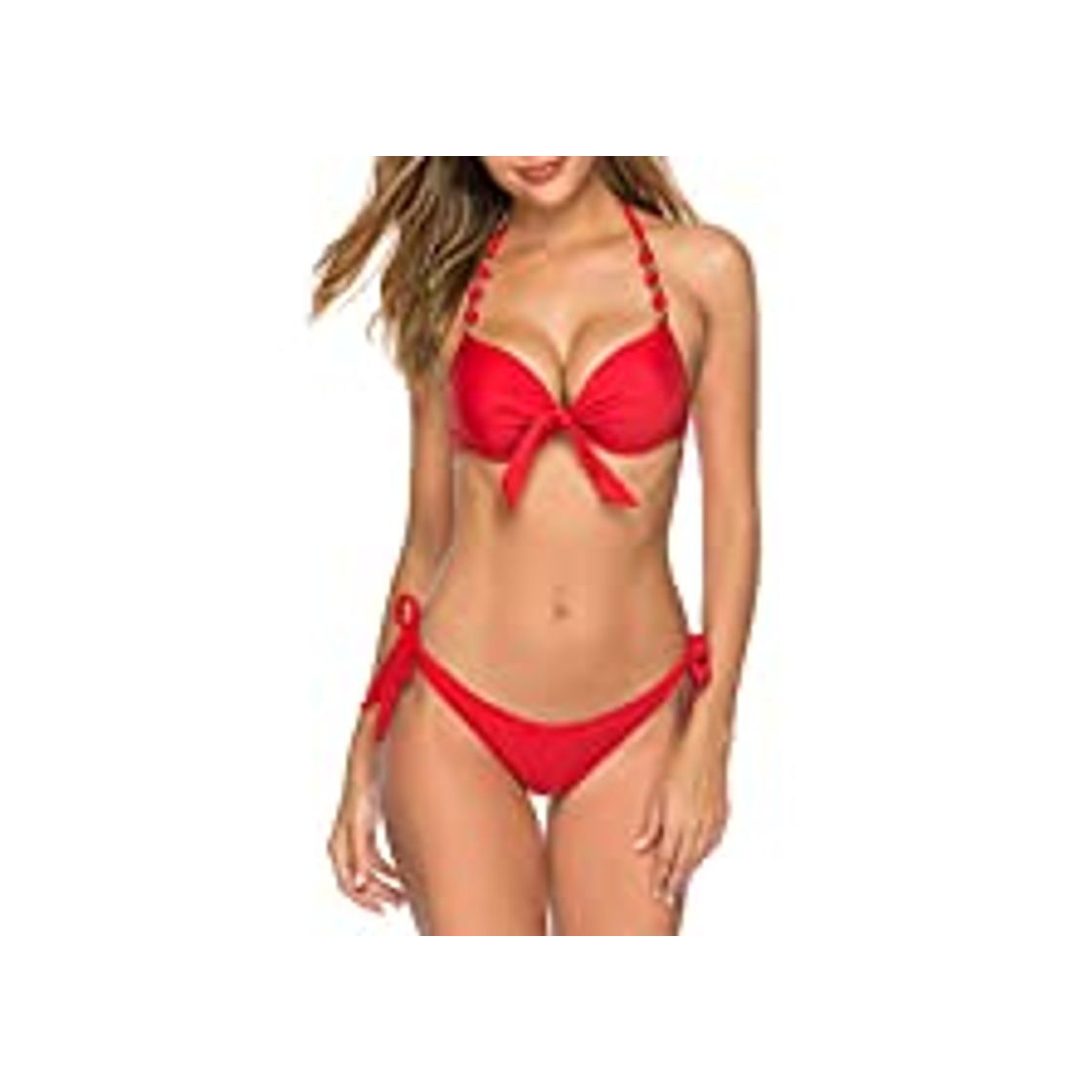 Fashion SHEKINI Mujer Ropa de Baño Dividida Bikinis Conjuntos Traje de Baño de