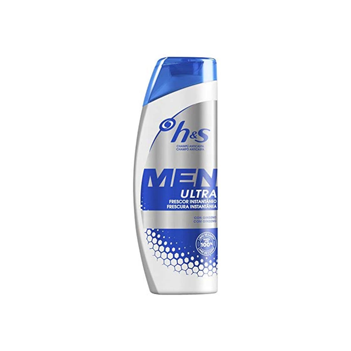 Product H&S Men Ultra Frescor Instantáneo Champú Anticaspa 600 ml