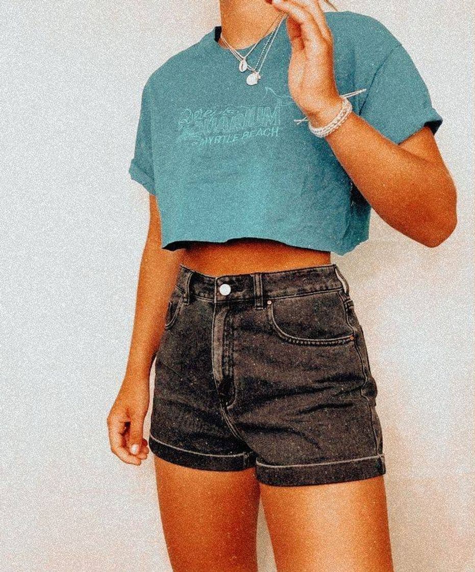 Fashion Look com short jeans