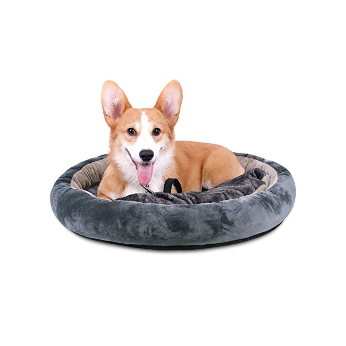 Product MUBYTREE Cama Perro Cama Gato con Cojín Reversible para Cada Temporada Suave