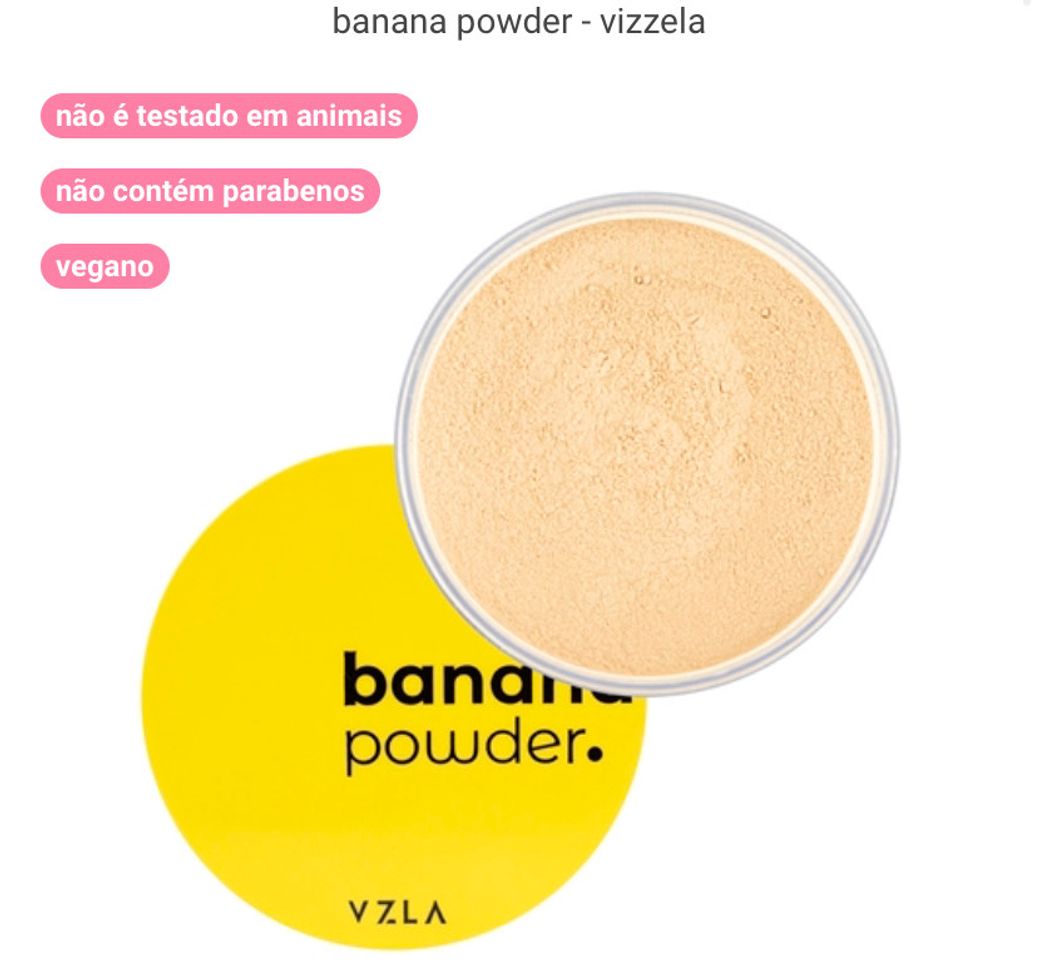 Moda BANANA POWDER - VIZZELA - MaquiADORO