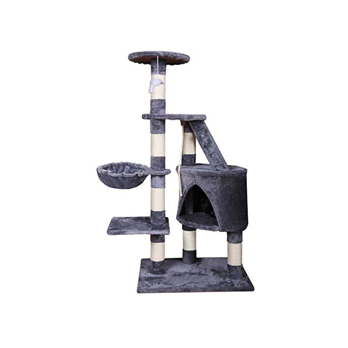 Producto MC Star Árbol para Gato torre de escalada 120cm Gris Estable Rascador