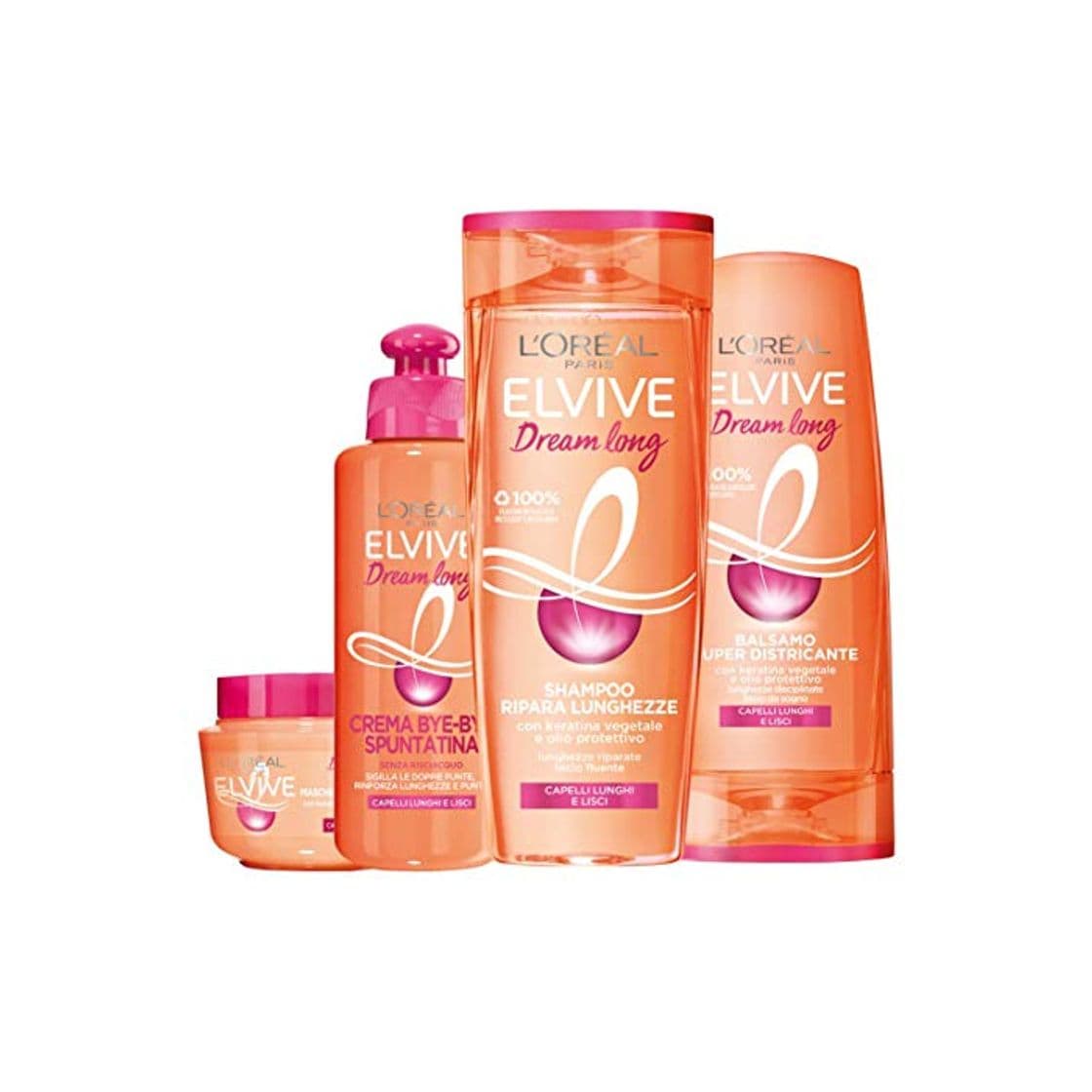 Product L'Oreal Paris Elvive Cofre Champú Elvive Dream Long y Elvive Stop Frizz