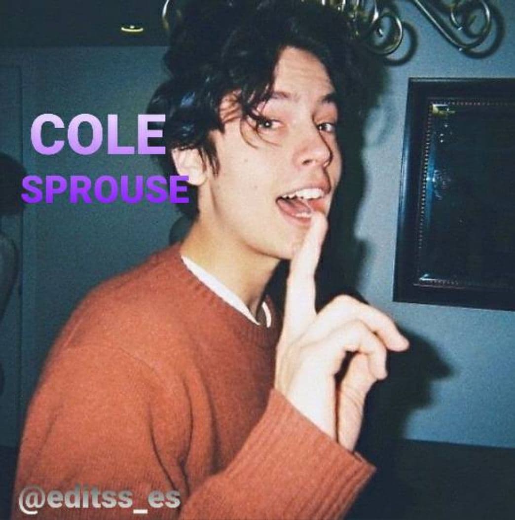 Moda COLE SPROUSE Edit by: @editss_es (yo)