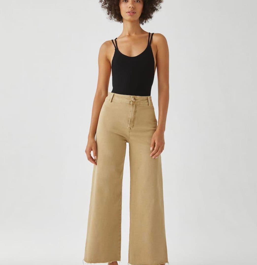 Fashion Pantalón cropped sin costura lateral
PULL&BEAR 