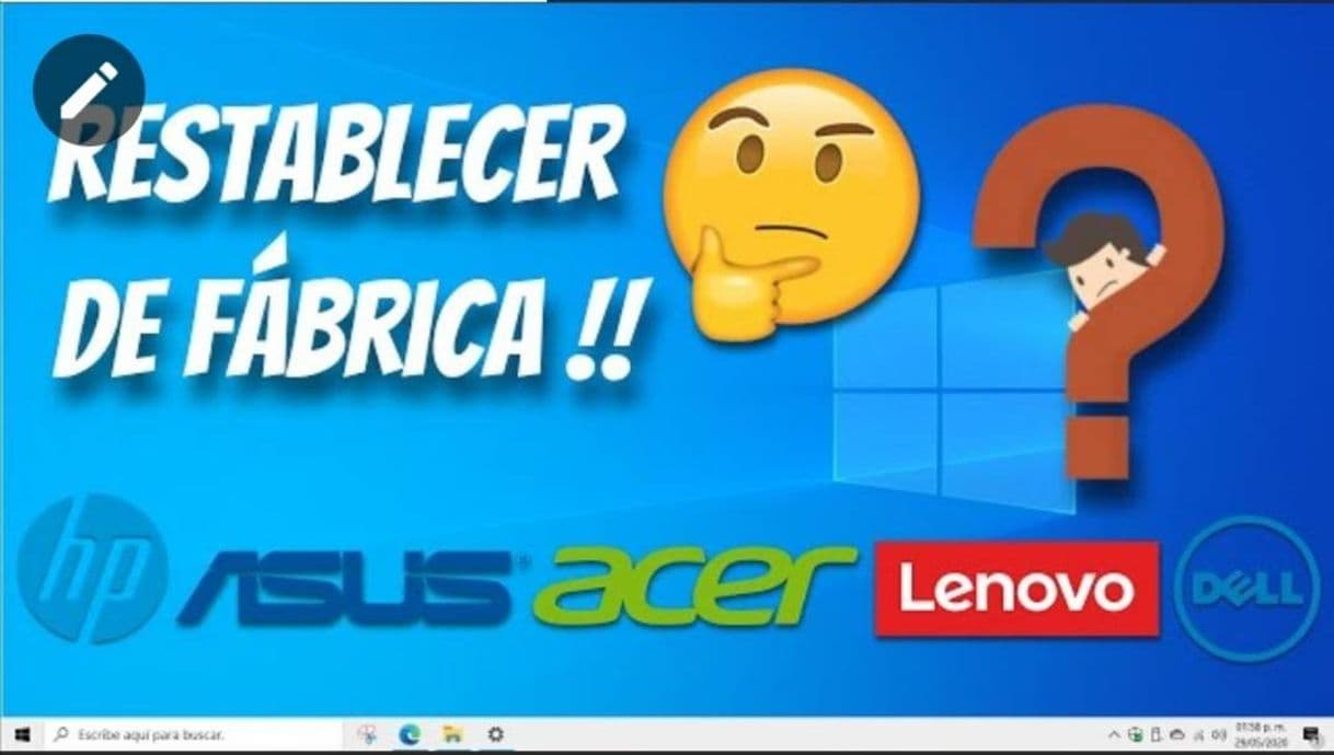 Moda Como restablecer mi computadora o laptop | Windows 10 