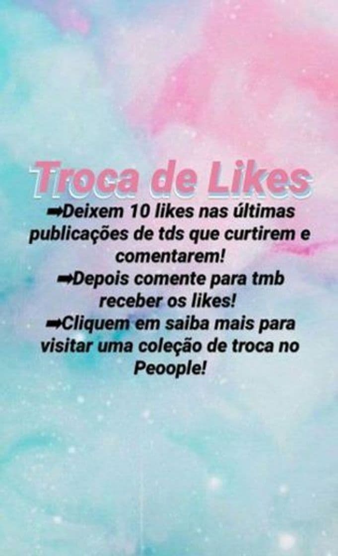 Moda Troca de Likes