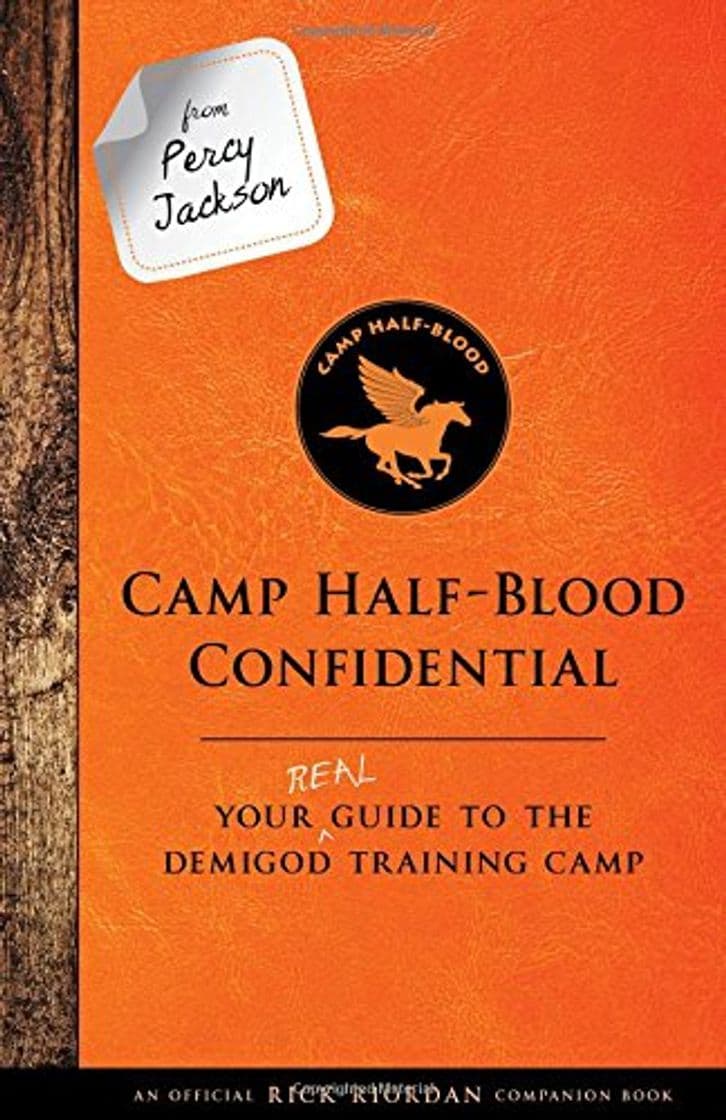 Libro From Percy Jackson: Camp Half-Blood Confidential: Your Real Guide to the Demigod