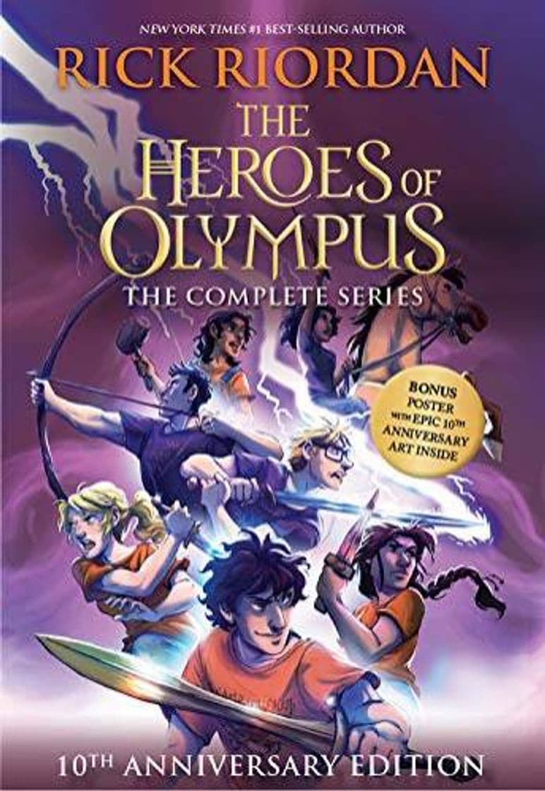 Libro The Heroes of Olympus Paperback Boxed Set: 10th Anniversary 