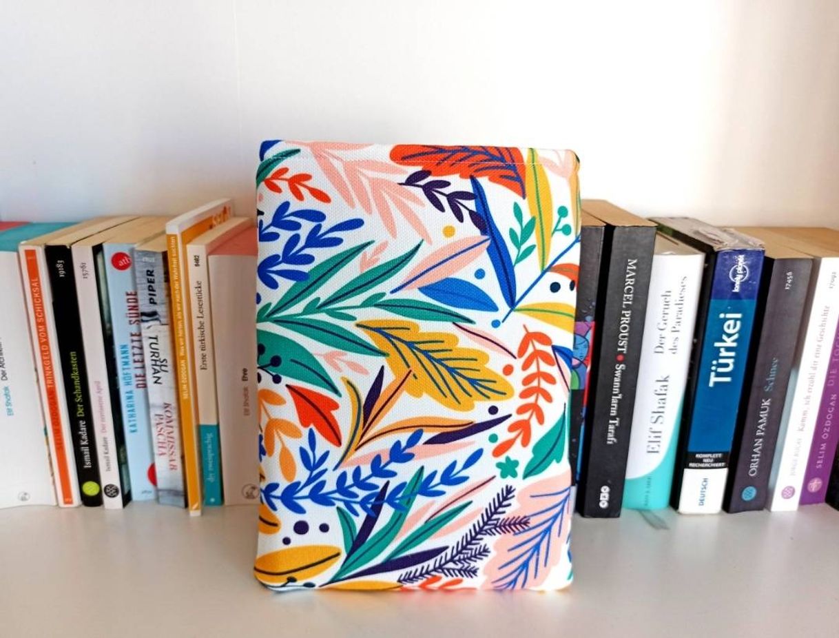 Product Cubierta de Libro de Tela con Estampado Floral 