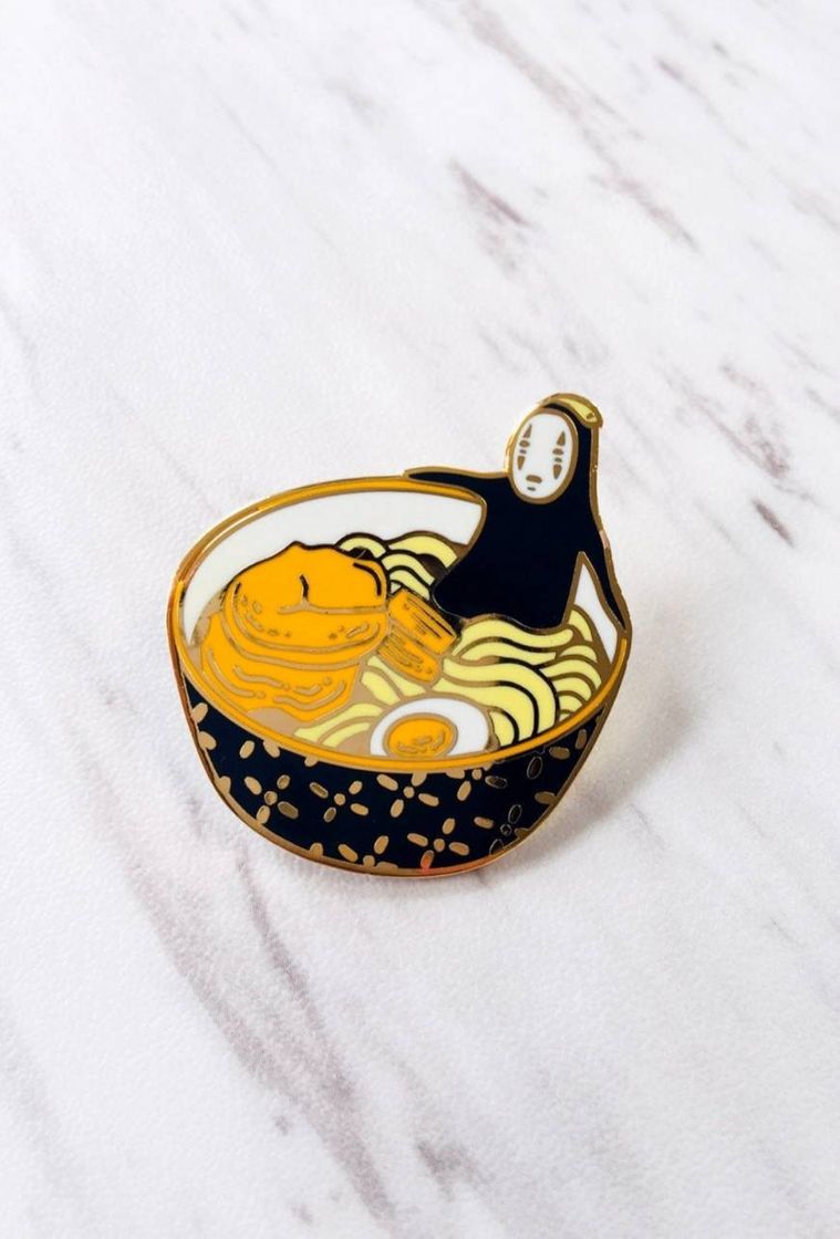 Producto Studio Ghibli Spirited Away Sin Cara Ramen Bañera Pin 