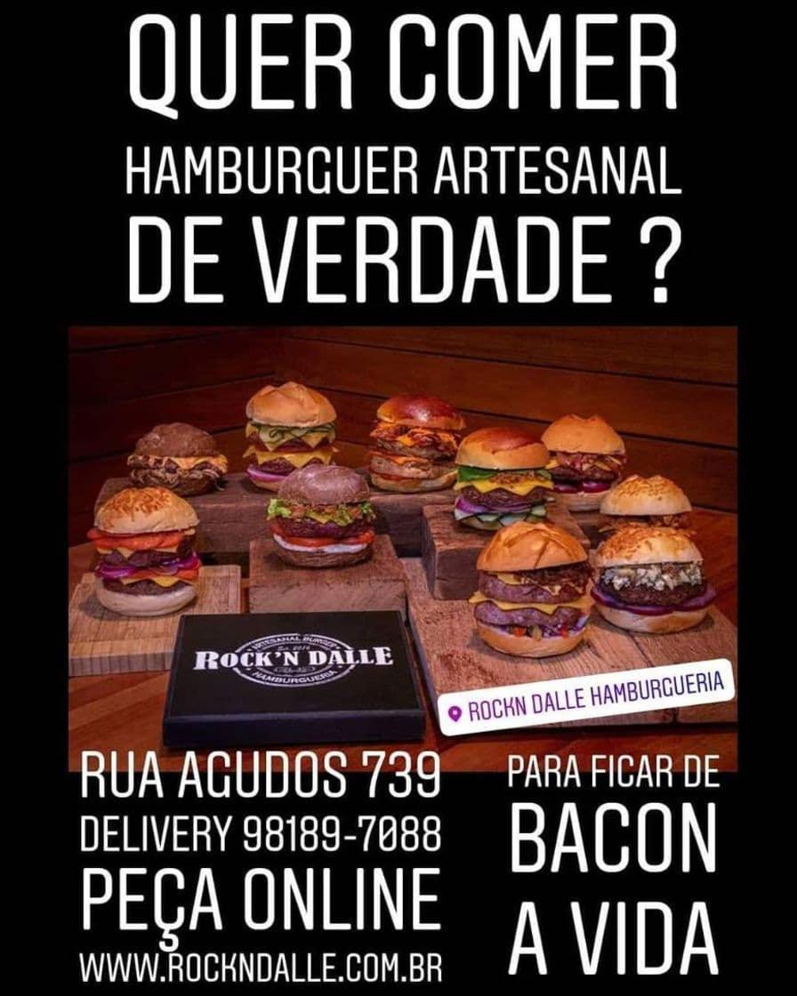 Restaurantes Rock'n Dalle Hamburgueria